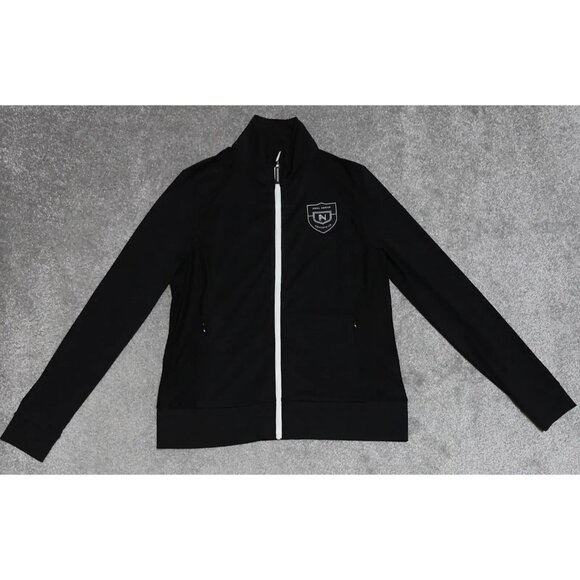 Noel Asmar Jackets & Blazers - Noel Asmar Equestrian Jacket Women's Medium Black Full Zip Logo Long Sleeve